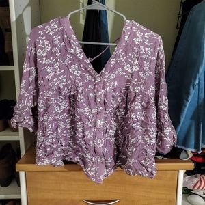 Floral Babydoll top